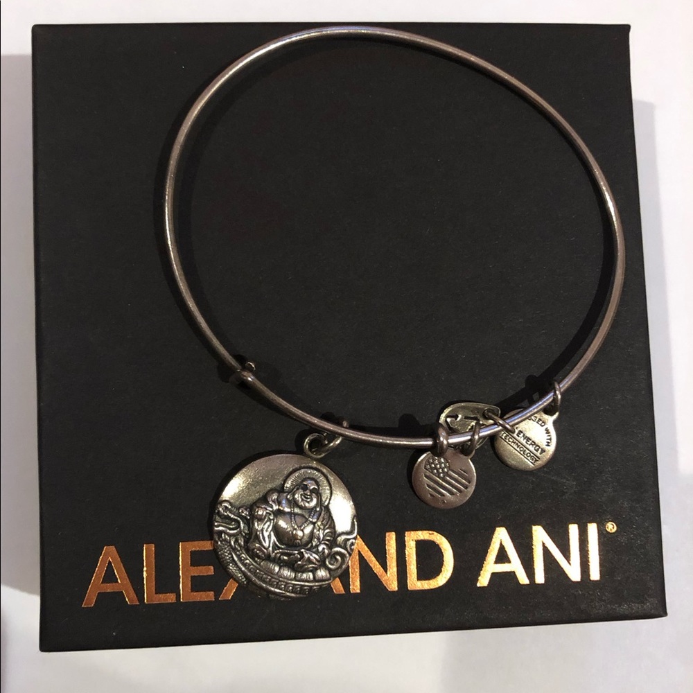 Alex and Ani Laughing Buddha Bracelet